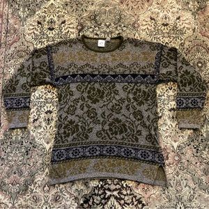 Vintage 80s/90s Floral Sweater